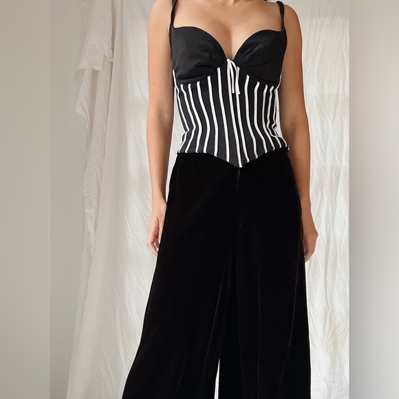Cache tadashi corset striped vintage super cute - Picture 1 of 9
